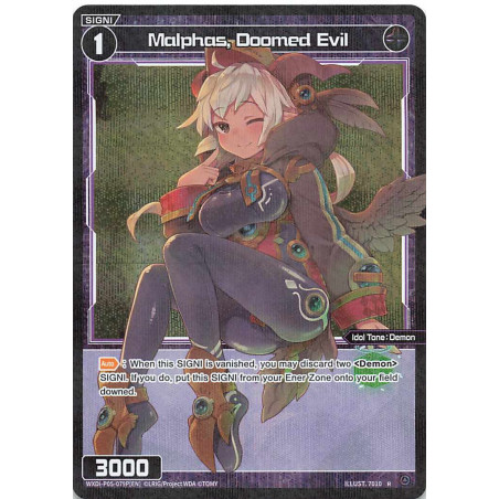 Vanguard_TCG_card_WXDi-P05-079P[EN]_P-R_Malphas_Doomed_Evil_INTERLUDE_DIVA
