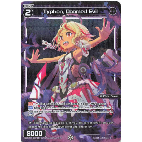 Vanguard_TCG_card_WXDi-P05-082P[EN]_P-C_Typhon_Doomed_Evil_INTERLUDE_DIVA