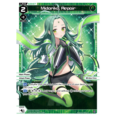 Vanguard_TCG_card_WXDi-P06-030[EN]_LC_Midoriko_Repair_INTERLUDE_DIVA