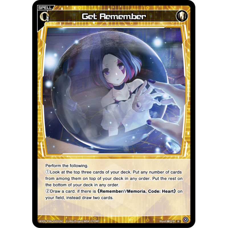 Vanguard_TCG_card_WXDi-P06-050[EN]_R_Get_Remember_INTERLUDE_DIVA