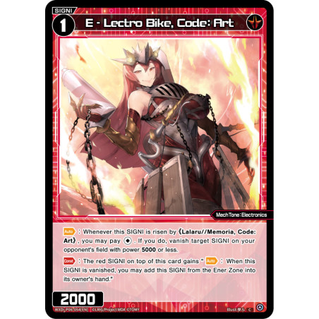 Vanguard_TCG_card_WXDi-P06-054[EN]_C_E_-_Lectro_Bike_Code_Art_INTERLUDE_DIVA