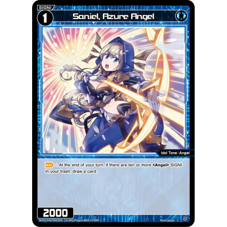 Vanguard_TCG_card_WXDi-P06-060[EN]_C_Saniel_Azure_Angel_INTERLUDE_DIVA