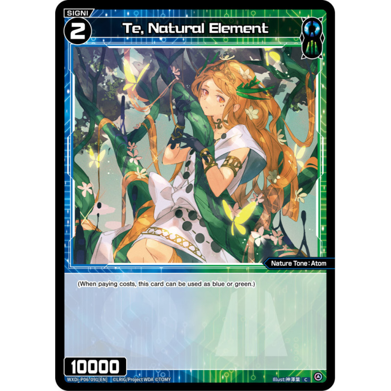 Vanguard_TCG_card_WXDi-P06-091[EN]_C_Te_Natural_Element_INTERLUDE_DIVA