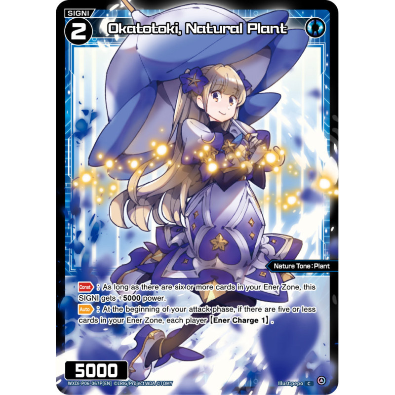 Vanguard_TCG_card_WXDi-P06-067P[EN]_P_C_Okatotoki_Natural_Plant_INTERLUDE_DIVA