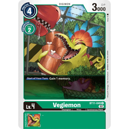 Digimon_TCG_BT11-049_VegiemonCommon_Dimensional_Phase_Card_Game