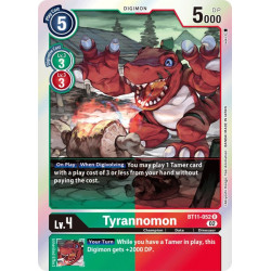 Digimon_TCG_BT11-052_TyrannomonRare_Dimensional_Phase_Card_Game