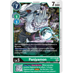 Digimon_TCG_BT11-054_PanjyamonUncommon_Dimensional_Phase_Card_Game