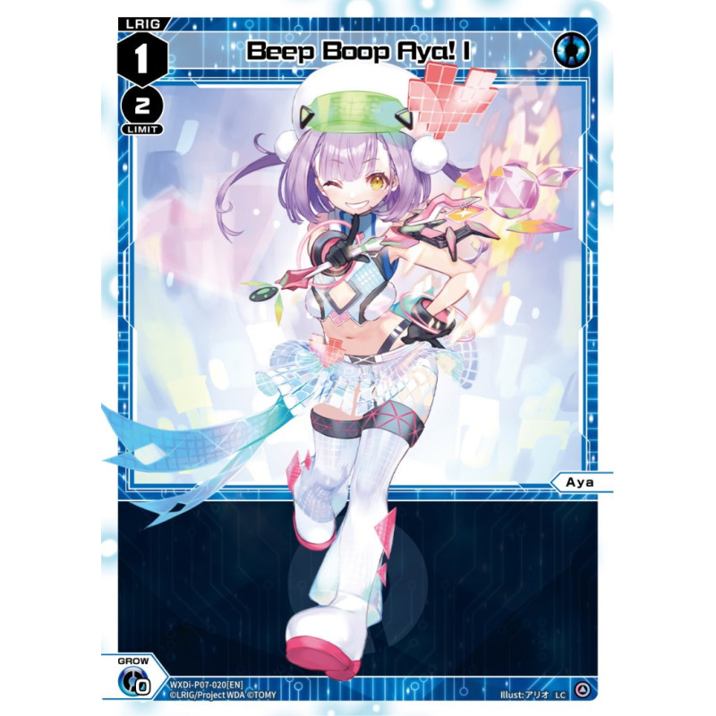 Vanguard_TCG_card_WXDi-P07-020[EN]_LC_Beep_Boop_Aya_I_INTERLUDE_DIVA
