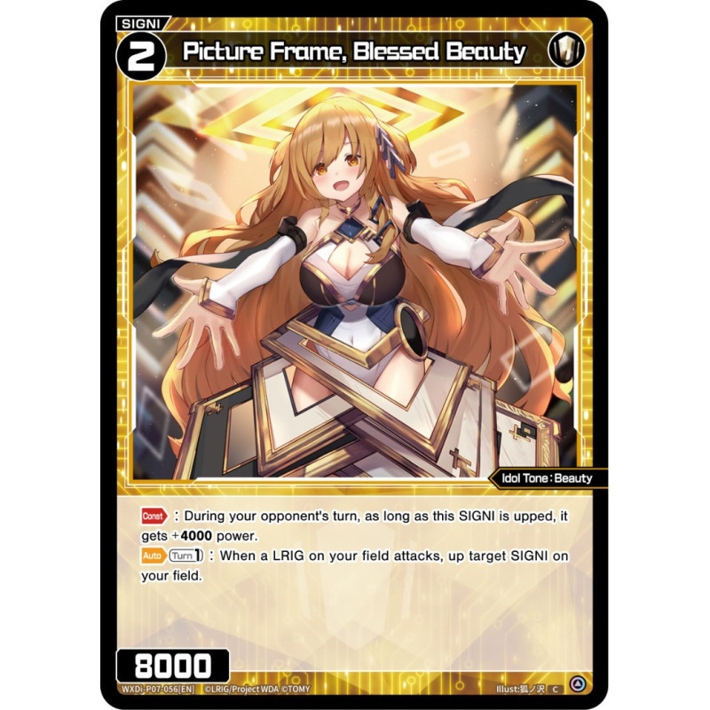 Vanguard_TCG_card_WXDi-P07-056[EN]_C_Picture_Frame_Blessed_Beauty_INTERLUDE_DIVA