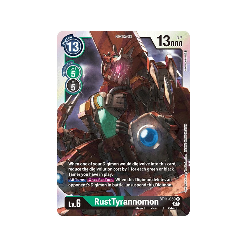 Digimon_TCG_BT11-059_RustTyrannomonRare_Dimensional_Phase_Card_Game