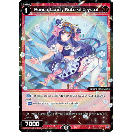 Vanguard_TCG_card_WXDi-P07-062[EN]_C_Ruriru_Lonely_Natural_Crystal_INTERLUDE_DIVA