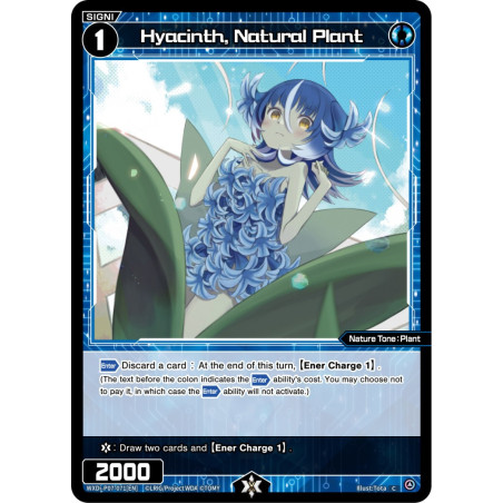 Vanguard_TCG_card_WXDi-P07-071[EN]_C_Hyacinth_Natural_Plant_INTERLUDE_DIVA