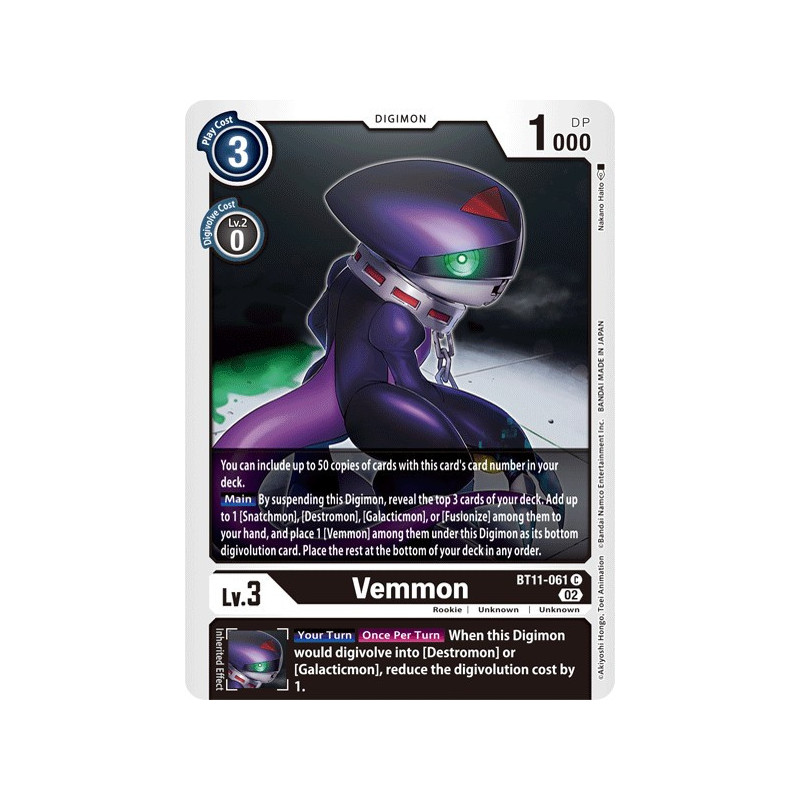Digimon_TCG_BT11-061_VemmonCommon_Dimensional_Phase_Card_Game