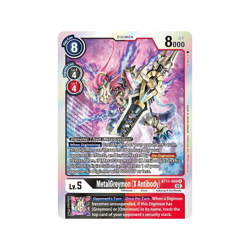 Digimon_TCG_BT11-069_MetalGreymon_(X_Antibody)Rare_Dimensional_Phase_Card_Game