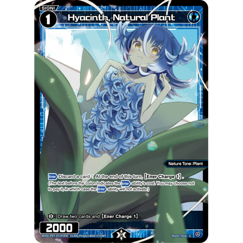 Vanguard_TCG_card_WXDi-P07-071P[EN]_C(P)_Hyacinth_Natural_Plant_INTERLUDE_DIVA