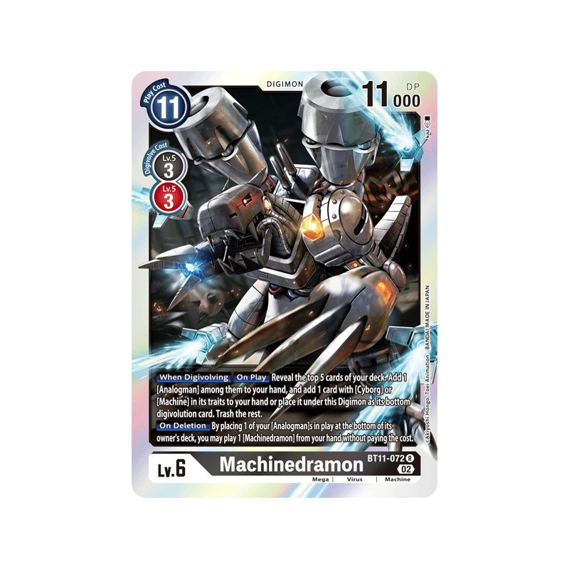 Digimon_TCG_BT11-072_MachinedramonRare_Dimensional_Phase_Card_Game