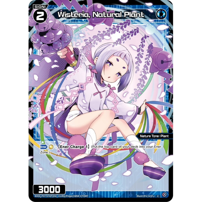 Vanguard_TCG_card_WXDi-P07-074P[EN]_C(P)_Wisteria_Natural_Plant_INTERLUDE_DIVA