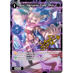 Vanguard_TCG_card_WXDi-P07-089P[EN]_R(P)_Umr_Memoria_Code_Anti_INTERLUDE_DIVA