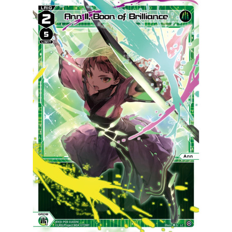 Vanguard_TCG_card_WXDi-P08-018[EN]_LC_Ann_II_Boon_of_Brilliance_INTERLUDE_DIVA