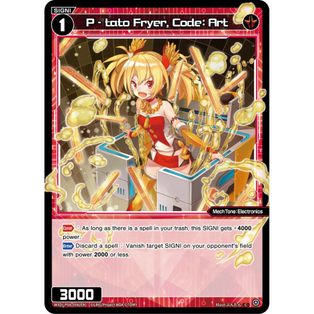 Vanguard_TCG_card_WXDi-P08-056[EN]_C_P-tato_Fryer_Code_Art_INTERLUDE_DIVA