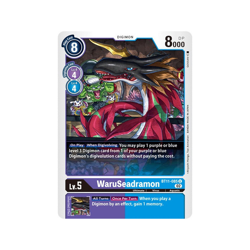 Digimon_TCG_BT11-085_WaruSeadramonUncommon_Dimensional_Phase_Card_Game