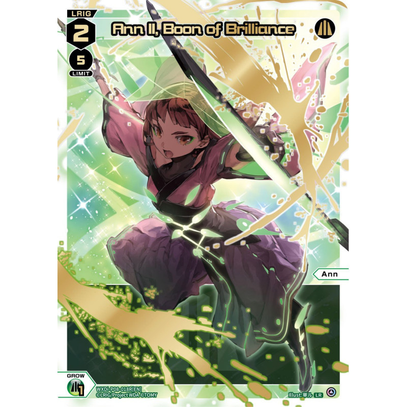 Vanguard_TCG_card_WXDi-P08-018R[EN]_LR_Ann_II_Boon_of_Brilliance_INTERLUDE_DIVA