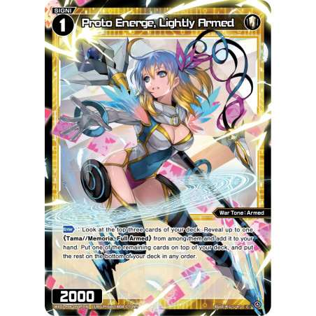 Vanguard_TCG_card_WXDi-P08-050P[EN]_C(P)_Proto_Energe_Lightly_Armed_INTERLUDE_DIVA