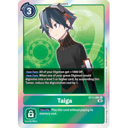 Digimon_TCG_BT11-091_TaigaRare_Dimensional_Phase_Card_Game