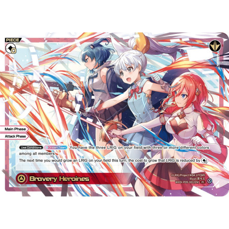 Vanguard_TCG_card_WXDi-P09-001[EN_LR_Bravery_Heroines_INTERLUDE_DIVA