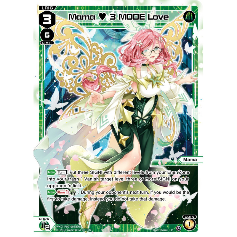 Vanguard_TCG_card_WXDi-P09-008[EN_LR_Mama_3_MODE_Love_INTERLUDE_DIVA