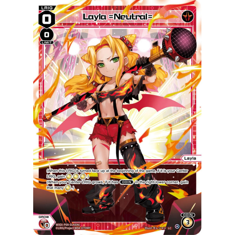 Vanguard_TCG_card_WXDi-P09-014[EN_LC_Layla_Neutral_INTERLUDE_DIVA