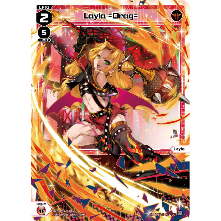Vanguard_TCG_card_WXDi-P09-016[EN_LC_Layla_Drag_INTERLUDE_DIVA