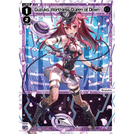 Vanguard_TCG_card_WXDi-P09-025[EN_LC_Guzuko_Worthless_Queen_of_Dawn_INTERLUDE_DIVA