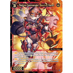 Vanguard_TCG_card_WXDi-P09-040[EN_SR_Flathro_Commander_Roaring_Flame_INTERLUDE_DIVA