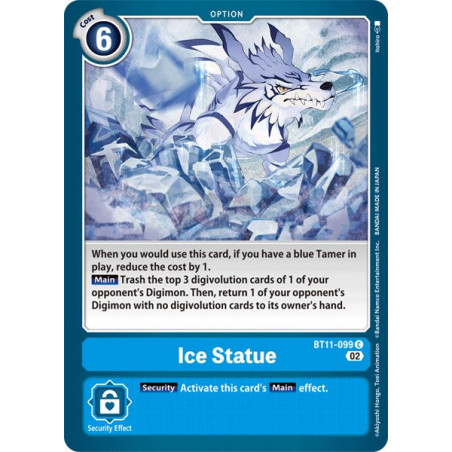 Digimon_TCG_BT11-099_Ice_StatueCommon_Dimensional_Phase_Card_Game