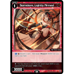 Vanguard_TCG_card_WXDi-P09-057[EN_C_Samidare_Lightly_Armed_INTERLUDE_DIVA