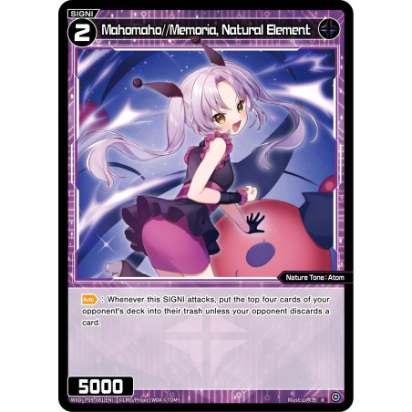 Vanguard_TCG_card_WXDi-P09-081[EN_R_Mahomaho_Memoria_Natural_Element_INTERLUDE_DIVA
