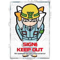 Vanguard_TCG_card_WXDi-P09-TK03B[EN_Token_SIGNI_KEEP_OUT_INTERLUDE_DIVA