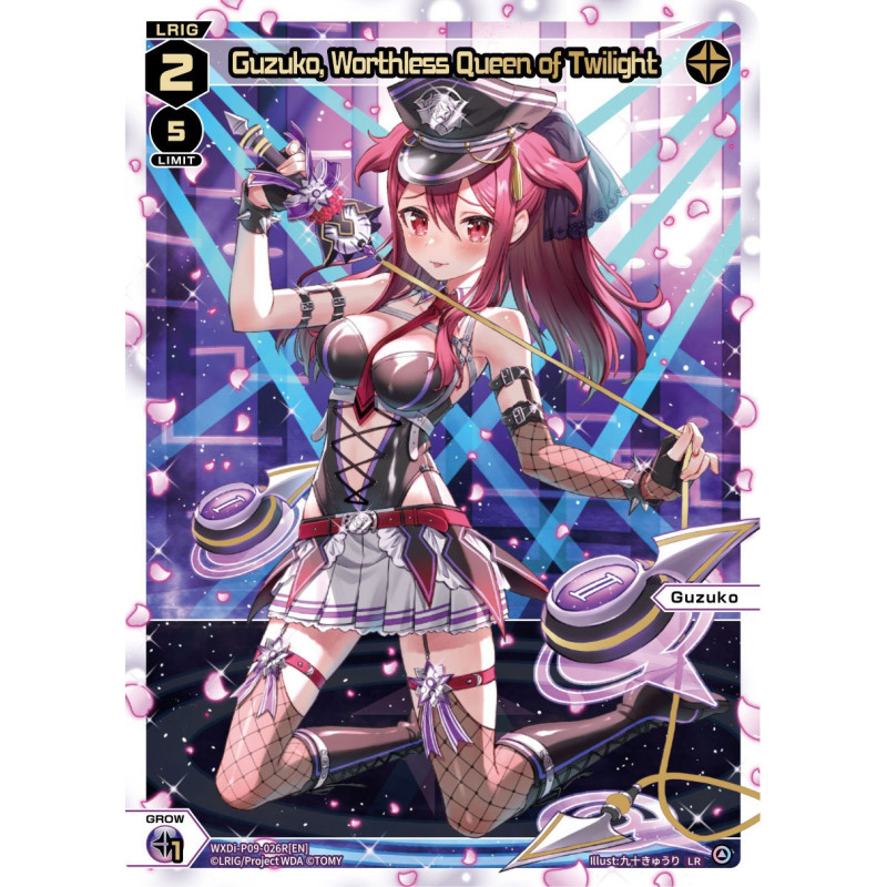 Vanguard_TCG_card_WXDi-P09-026R[EN_P_LR_Guzuko_Worthless_Queen_of_Twilighta€€_INTERLUDE_DIVA