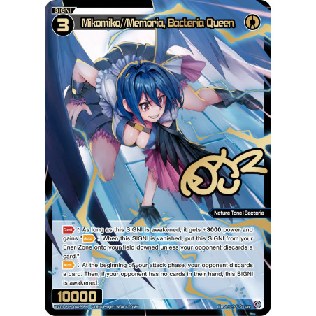 Vanguard_TCG_card_WXDi-P09-042P[EN_P_SRP_Mikomiko_Memoria_Bacteria_Queen_INTERLUDE_DIVA