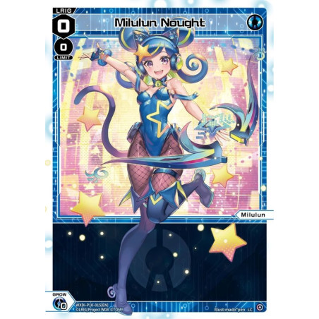 Vanguard_TCG_card_WXDi-P10-015[EN]_LC_Milulun_Nought_INTERLUDE_DIVA
