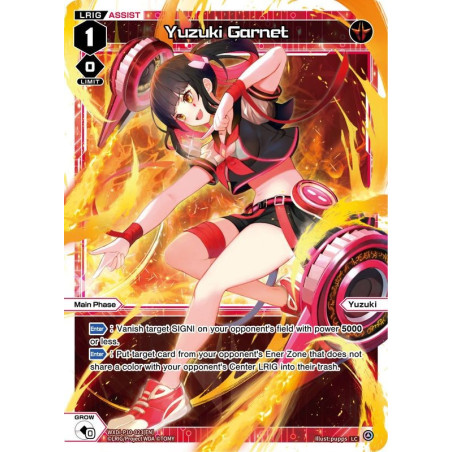 Vanguard_TCG_card_WXDi-P10-023[EN]_LC_Yuzuki_Garnet_INTERLUDE_DIVA