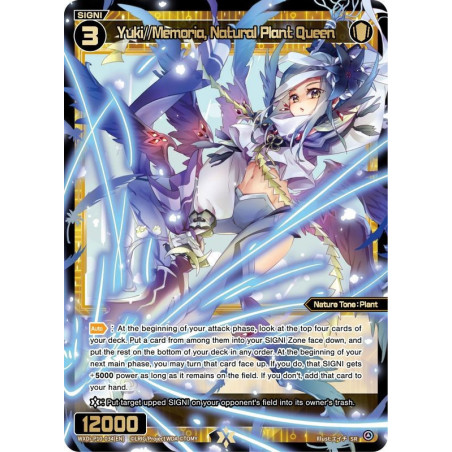 Vanguard_TCG_card_WXDi-P10-034[EN]_SR_Yuki_Memoria_Natural_Plant_Queen_INTERLUDE_DIVA