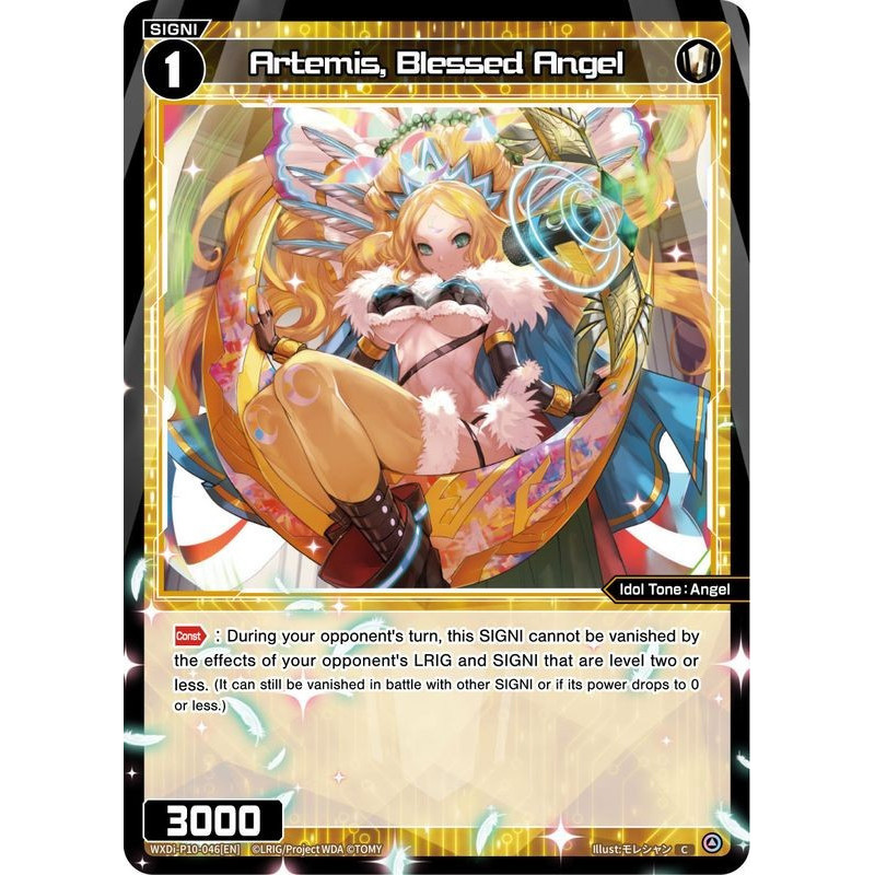 Vanguard_TCG_card_WXDi-P10-046[EN]_C_Artemis_Blessed_Angel_INTERLUDE_DIVA