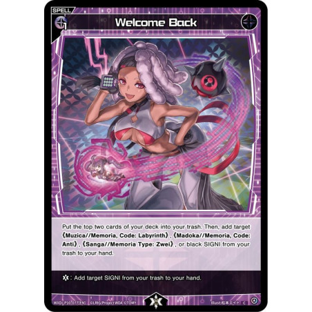 Vanguard_TCG_card_WXDi-P10-077[EN]_C_Welcome_Back_INTERLUDE_DIVA