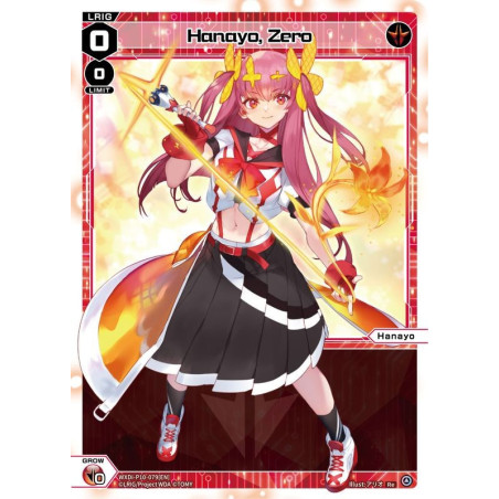 Vanguard_TCG_card_WXDi-P10-079[EN]_Re_Hanayo_Zero_INTERLUDE_DIVA