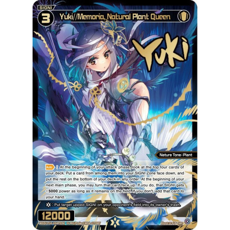 Vanguard_TCG_card_WXDi-P10-034P[EN]_P_SRP_Yuki_Memoria_Natural_Plant_Queen_INTERLUDE_DIVA