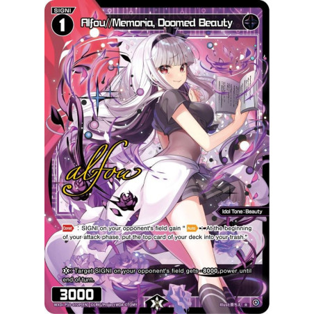 Vanguard_TCG_card_WXDi-P10-072[EN]_P_R_Alfou_Memoria_Doomed_Beauty_INTERLUDE_DIVA
