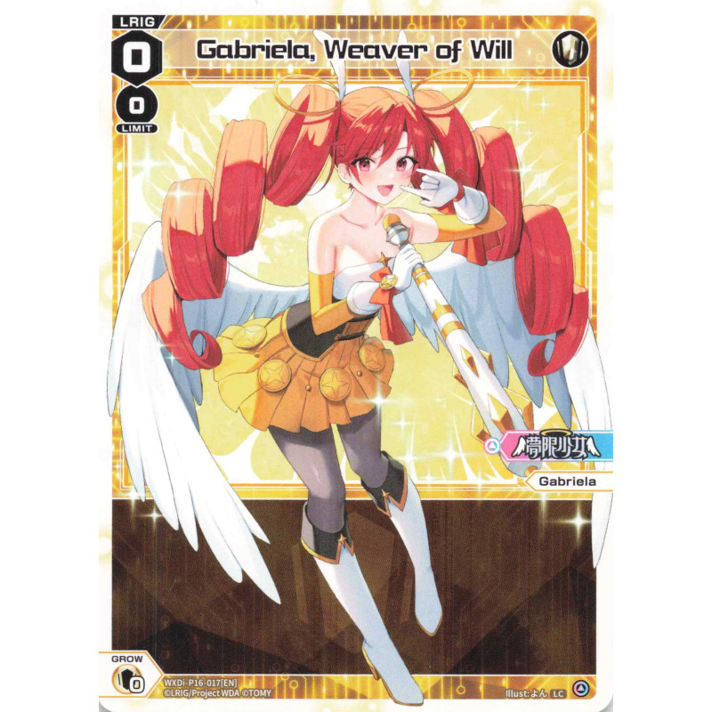 Vanguard_TCG_card_WXDi-P16-017[EN]_LC_Gabriela_Weaver_of_Will_INTERLUDE_DIVA