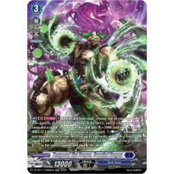 Vanguard_TCG_card_DZ-BT11_SR09EN_SR_Temporal_Fist_Dragon_Crowind_Dragon_Symphony_of_Might_Bloom